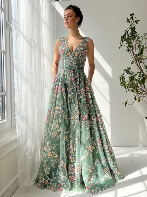Teuta matoshi-Thistle Meadow Bare Gown - Image 2