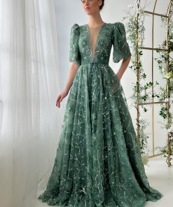 Teuta matoshi-Verdure Nymia Gown 2
