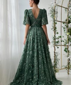 Teuta matoshi-Verdure Nymia Gown