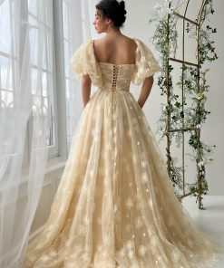 Teuta matoshi-Buttermilk Breeze Gown 2