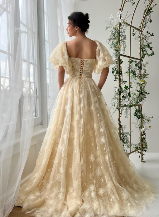 Teuta matoshi-Buttermilk Breeze Gown - Image 2