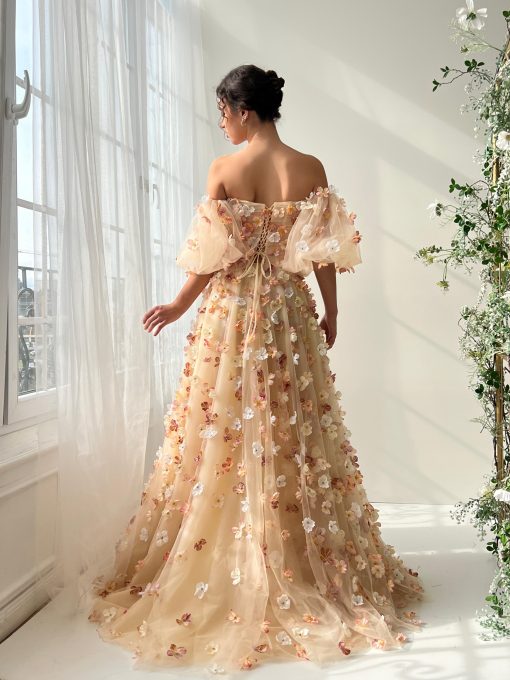 Teuta matoshi-Tulle Bloomfield Gown