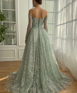 Teuta matoshi-Fallen Mint Gown