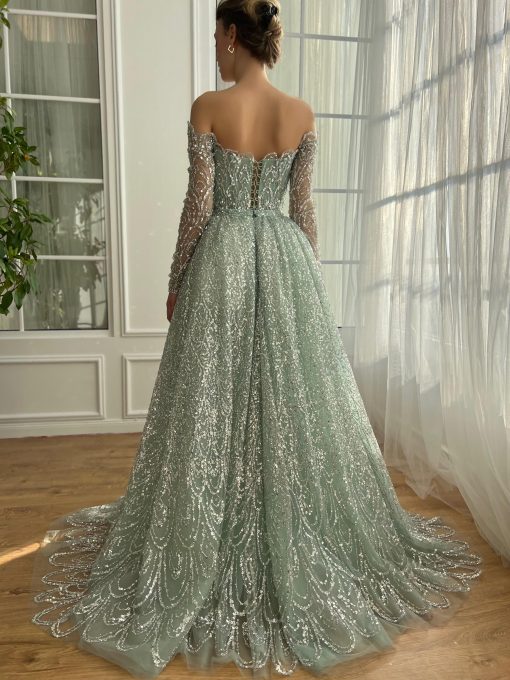 Teuta matoshi-Fallen Mint Gown