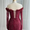 Teuta matoshi-Rosewood Mosaic Gown 3