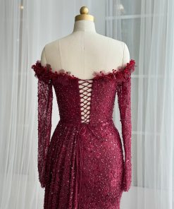Teuta matoshi-Rosewood Mosaic Mermaid Dress