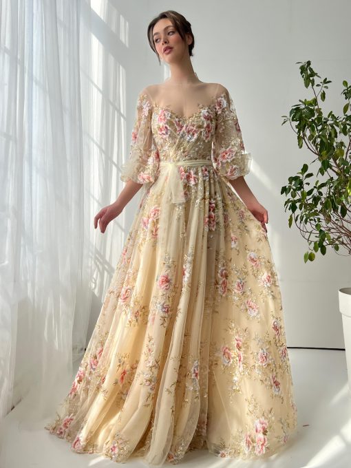 Teuta matoshi-Honey Rose Belle Gown - Image 2
