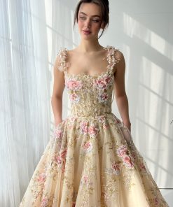Teuta matoshi-Honey Rose Gown