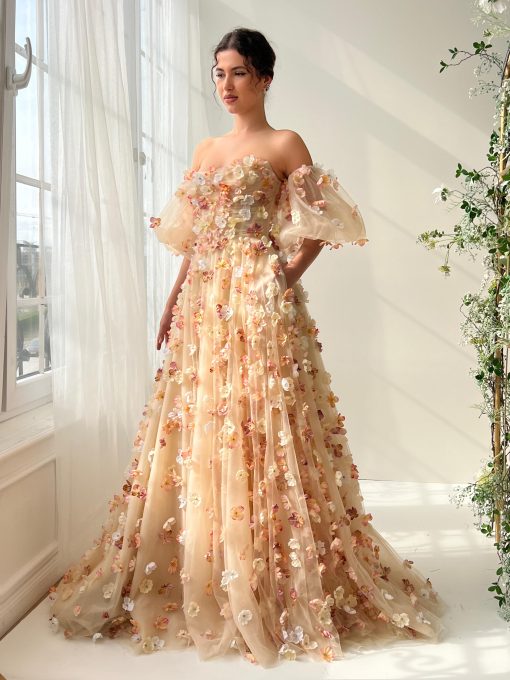Teuta matoshi-Tulle Bloomfield Gown - Image 2