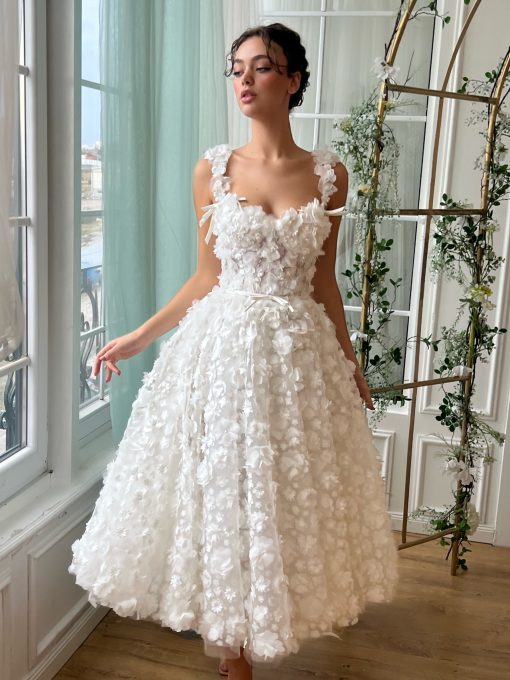 Teuta matoshi-Cloud Reverie Midi Dress - Image 2