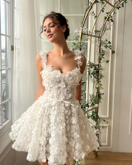 Teuta matoshi-Cloud Reverie Mini Dress - Image 2