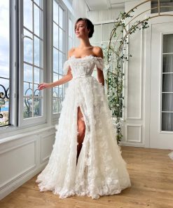 Teuta matoshi-Opaline Wing Gown 2