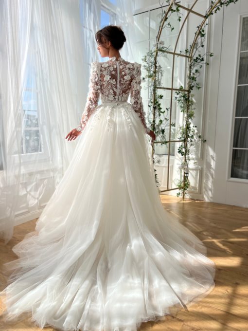 Teuta matoshi-Secrets of Ivory Winds Gown - Image 2