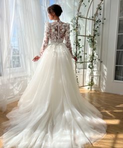 Teuta matoshi-Secrets of Ivory Winds Gown 2