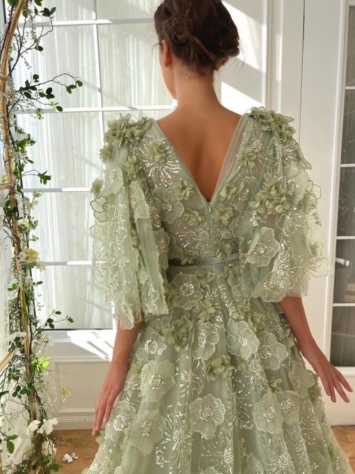 Teuta matoshi-Wild Magnolia Allure Gown - Image 2
