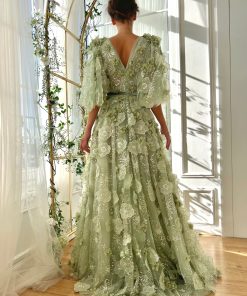 Teuta matoshi-Wild Magnolia Allure Gown
