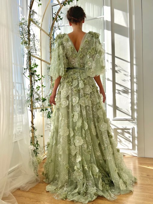 Teuta matoshi-Wild Magnolia Allure Gown
