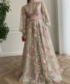 Teuta matoshi-Daydream Floral Gown 2