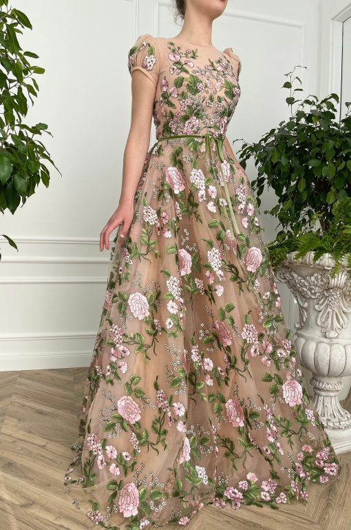 Teuta matoshi-Peony Ivy Gown
