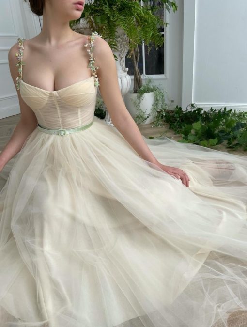 Teuta matoshi-Ivory Sun Dress