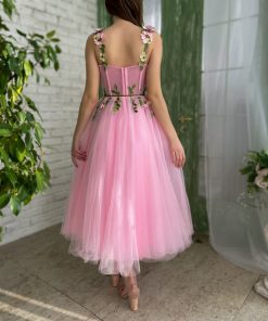 Teuta matoshi-Candy Floss Garden Midi Dress 2