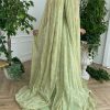 Teuta matoshi-White Gilded Lily Gown 4