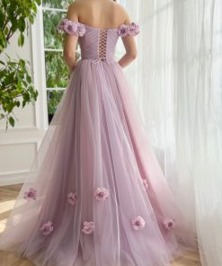 Teuta matoshi-Primrose-Lilac Floral Gown 2