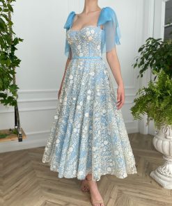 Teuta matoshi-Freesia Garden Skies Dress