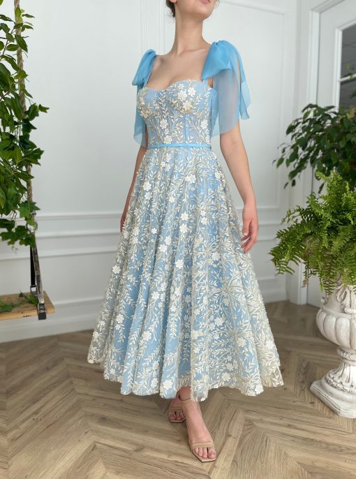 Teuta matoshi-Freesia Garden Skies Dress