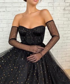 Teuta matoshi-Midnight Stargazer Gown