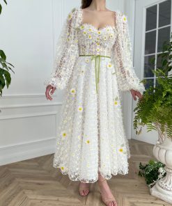 Teuta matoshi-Daisy Lattice Dress