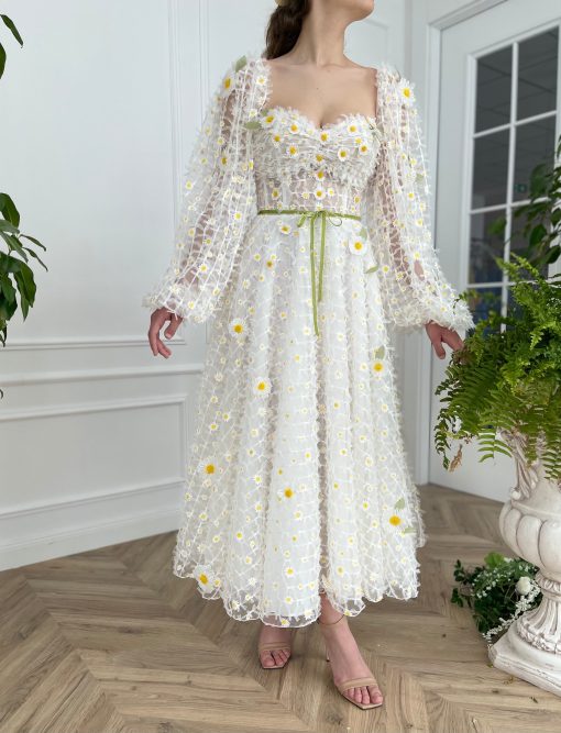 Teuta matoshi-Daisy Lattice Dress