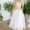 Teuta matoshi-White Gilded Lily Gown 4