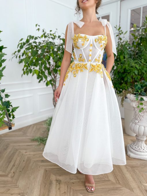 Teuta matoshi-Serenity Blossom Dress