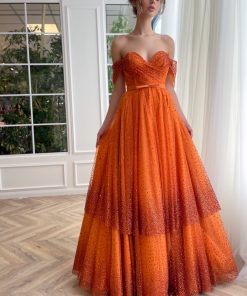 Teuta matoshi-Everlasting Embers Gown