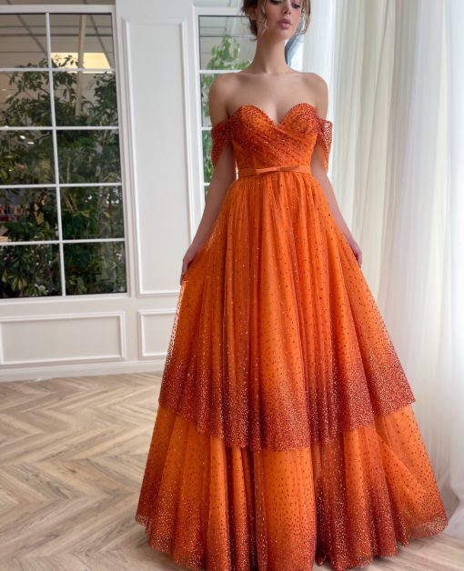 Teuta matoshi-Everlasting Embers Gown