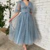 Teuta matoshi-Blue Skies Capelet Gown 4