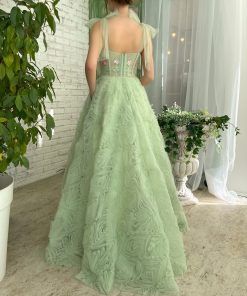 Teuta matoshi-Sea Foam Jewel Gown 2