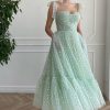 Teuta matoshi-Mint Hearty Dress