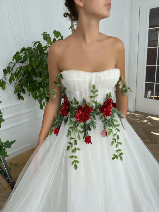 Teuta matoshi-Enchanted Cordelia Vine Gown