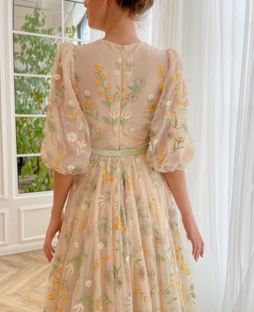 Teuta matoshi-Whimsical Flora Gown - Image 2