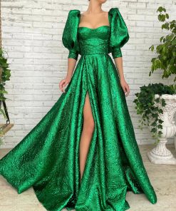 Teuta matoshi-Emerald Palace Puff Gown