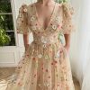 Teuta matoshi-Reverie Rose Gown 3