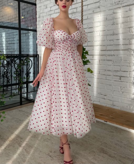 Teuta matoshi-Heart On a Cloud Dress