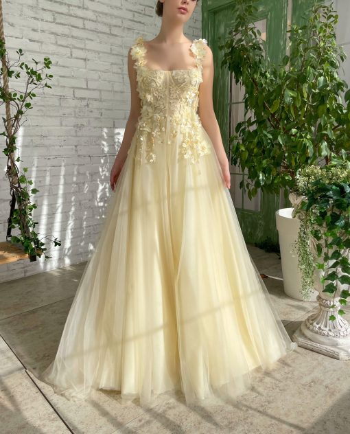Teuta matoshi-Buttercup Sunset Gown