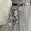 Teuta matoshi-Silver Lining Capelet Dress 4