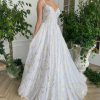 Teuta matoshi-White Gilded Lily Gown
