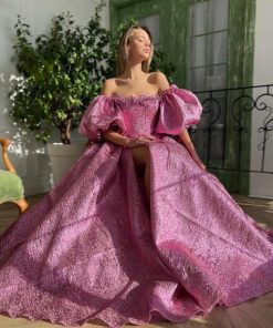 Teuta matoshi-Daydream Candy Brocade Gown