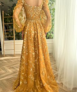 Teuta matoshi-Marigold Reverie Gown 2