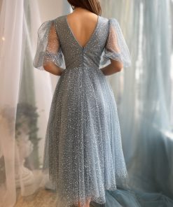 Teuta matoshi-Blue Skies Corset Dress 2